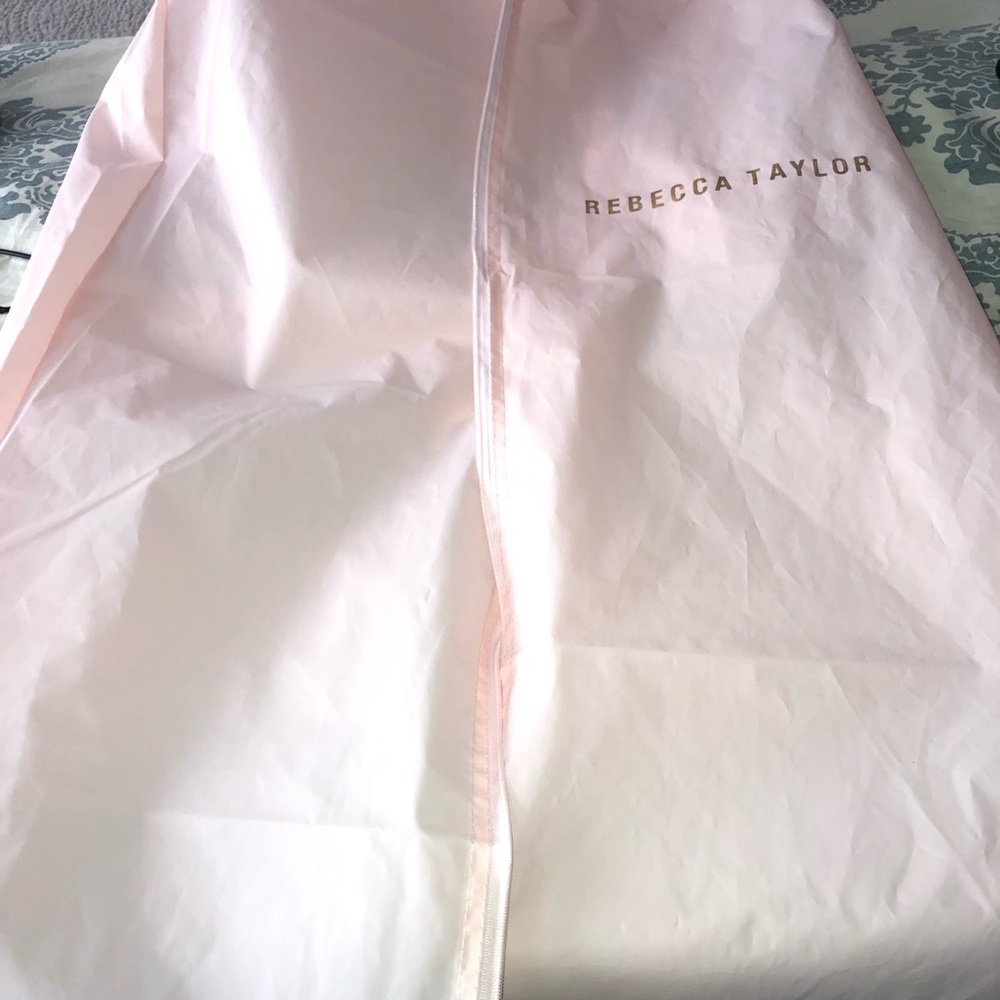 Rebecca Taylor Stretch Texture Dress Size 4 - Picture 8 of 8